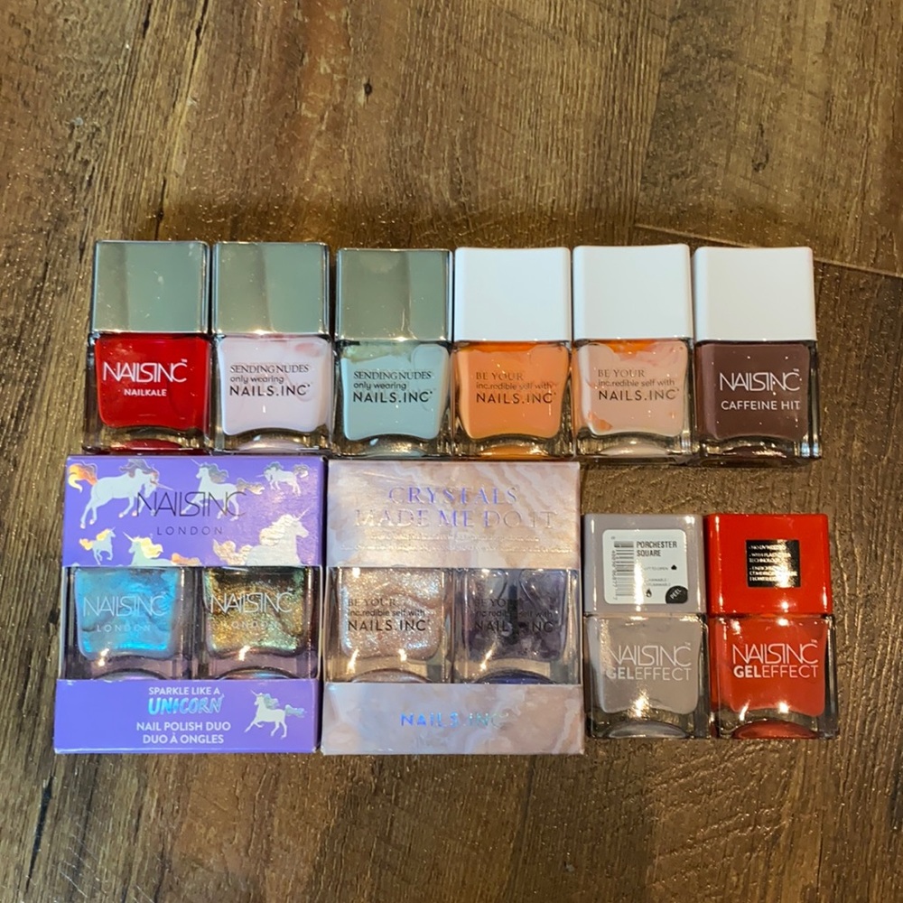 nailsinc nail polish bundle （$160 value）